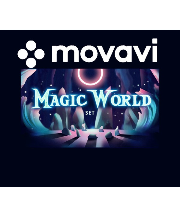 Movavi Video Editor Plus 2022 - Magic World Set DLC Steam Key GLOBAL